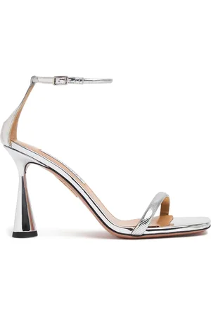 Aquazzura Sandali Hot Metallic 95mm