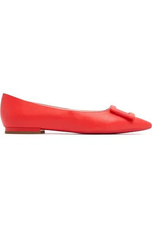 Roger Vivier Ballerine Gommettine In Pelle 5mm