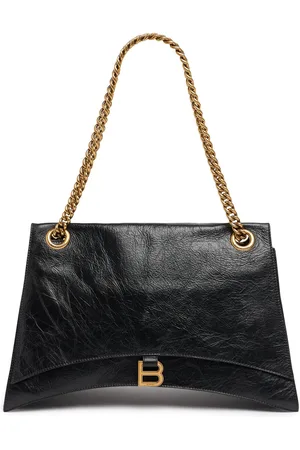 Balenciaga Borsa Grande Crush In Pelle Con Catena