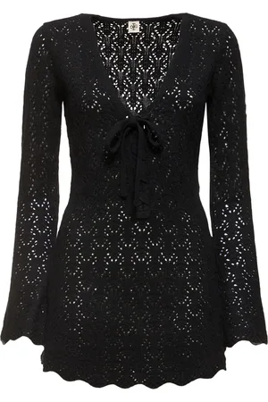 THE GARMENT Vestito Mini Canada In Lana Crochet