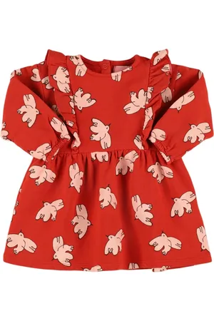 Bobo Choses Vestito In Cotone Organico Con Stampa
