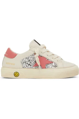 Golden Goose Sneaker May In Pelle Con Glitter