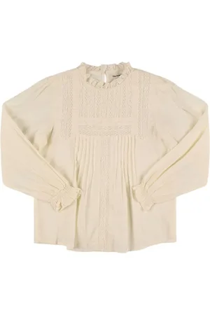 The New Society Camicia In Cotone Con Ricami