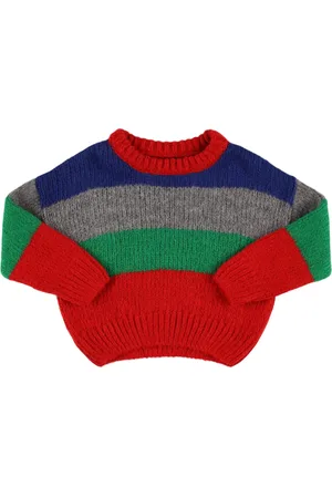 The New Society Maglia In Misto Acrilico A Righe