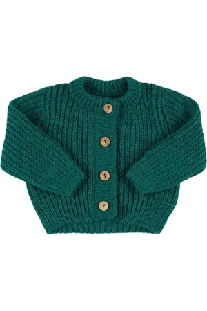 The New Society Cardigan In Maglia Di Misto Acrilico