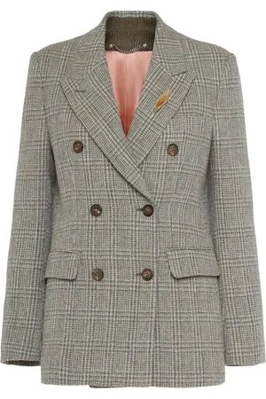 Golden Goose Blazer Doppiopetto Journey In Lana