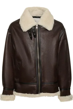 DUNST Giacca Unisex Loose Fit In Shearling