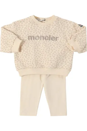 Moncler Felpa E Pantaloni In Cotone