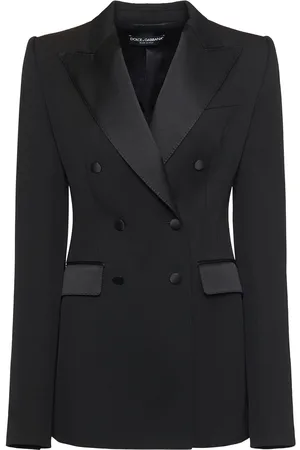 Dolce & Gabbana Blazer Doppiopetto In Misto Lana