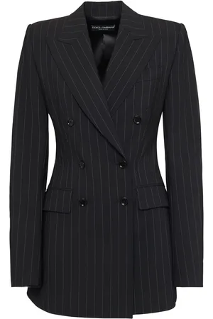 Dolce & Gabbana Blazer Doppiopetto Gessato