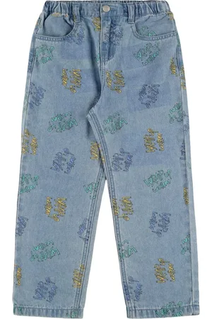 Jelly Mallow Jeans In Cotone Stampato