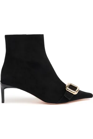 Roger Vivier Stivaletti Choc In Camoscio 55mm