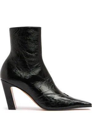 Khaite Stivaletti Nevada In Pelle Stretch 85mm