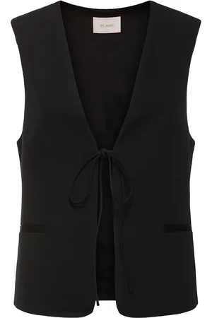 St Agni Gilet Roleau In Lana Stretch
