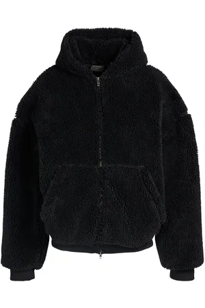 Balenciaga Felpa In Tessuto Sherpa / Zip E Cappuccio