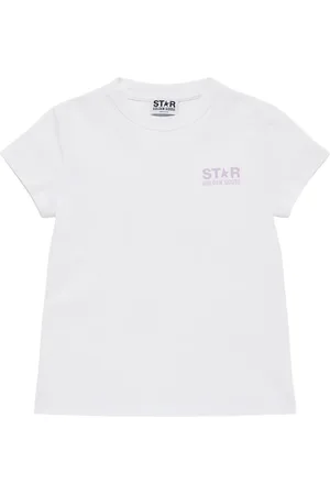 Golden Goose T-shirt Star In Cotone Con Logo