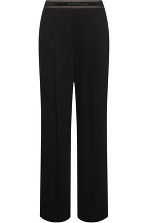 Acne Studios Pantaloni Parika In Misto Lana Morbido
