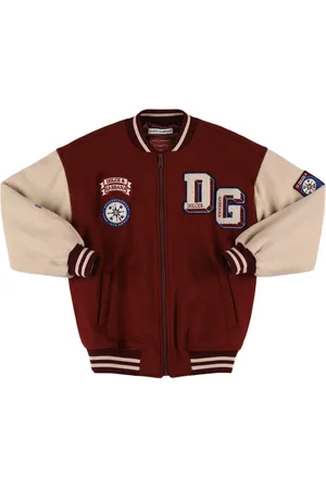 Dolce & Gabbana Bomber In Misto Lana / Applicazioni