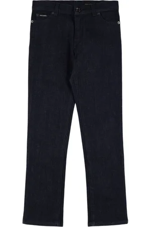 Dolce & Gabbana Pantaloni In Denim Di Cotone