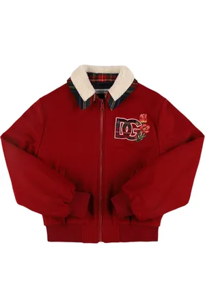 Dolce & Gabbana Bomber In Misto Lana / Applicazioni