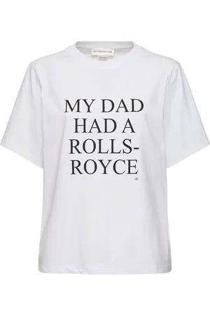 Victoria Beckham T-shirt In Jersey Di Cotone Organico