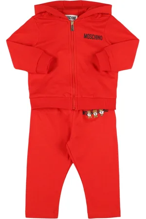 Moschino Felpa E Pantaloni In Cotone