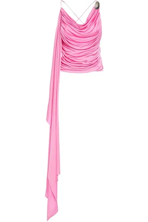 GIUSEPPE DI MORABITO Top In Jersey Di Viscosa Drappeggiato