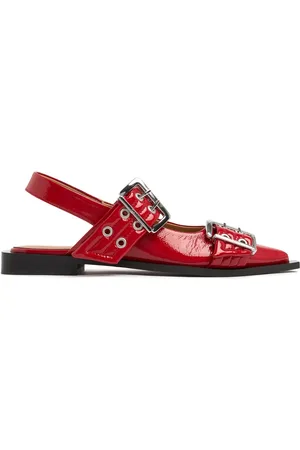 Ganni Slingback Con Fibbie 20mm