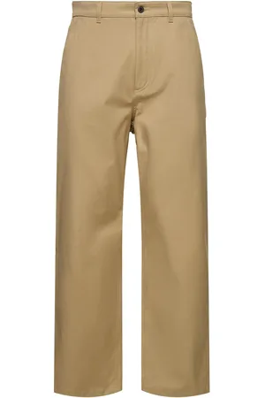 VALENTINO Pantaloni Cargo In Tela Di Cotone Stretch