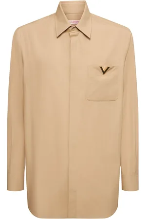 VALENTINO Fodera In Popeline Di Cotone