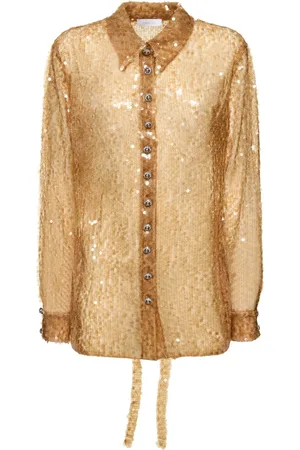 Paco rabanne Camicia Con Paillettes