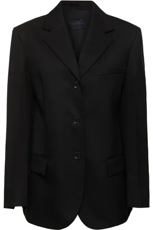 Proenza Schouler Blazer In Twill Di Lana Archer