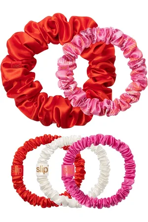 Slip Set Di 5 Scrunchies In Seta
