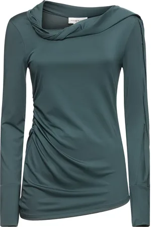 Victoria Beckham Top In Jersey Drappeggiato Morbido