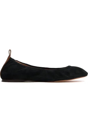 Lanvin Ballerine In Camoscio 5mm