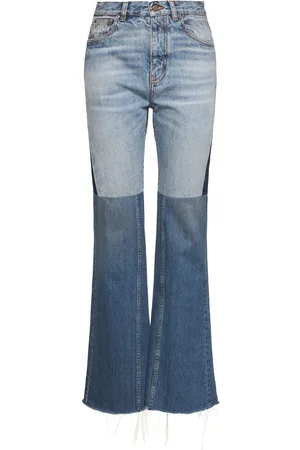 Chloé Jeans Svasati In Denim Patchwork