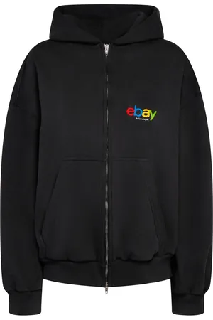 Balenciaga Felpa Con Cappuccio E Zip E-bay