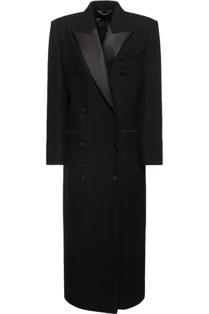 MAGDA BUTRYM Cappotto Doppiopetto In Gabardina Di Lana