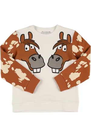 Stella McCartney Felpa In Cotone Con Stampa