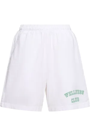 Sporty & Rich Shorts Wellness Clubin Cottone