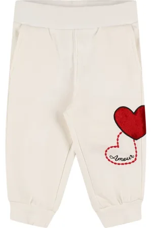 MONNALISA Pantaloni In Felpa Di Misto Cotone Con Stampa
