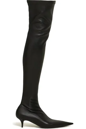Balenciaga Stivali Avenue In Pelle 50mm