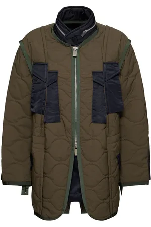 SACAI Giacca Rip Stop Trapuntata