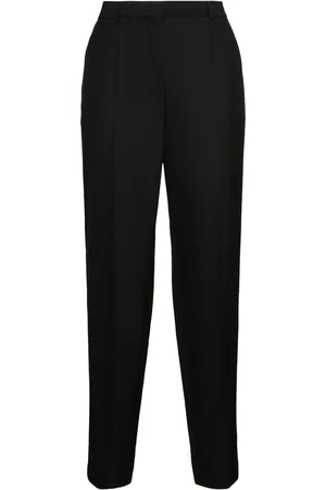 Totême Pantaloni Sartoriali In Misto Lana A Vita Bassa