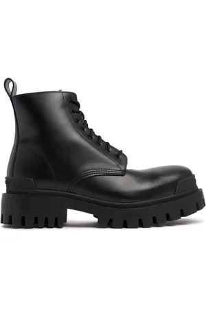 Balenciaga Stivali Strike Bootie In Pelle