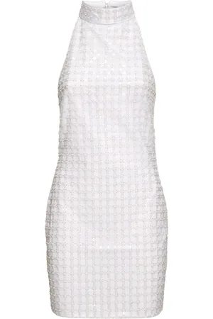 ROTATE Vestito Corto Con Perline