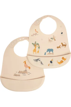 Liewood Set Di 2 Bavaglini In Silicone Stampato