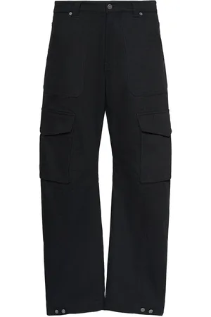 Golden Goose Pantaloni Cargo Golden In Misto Cotone