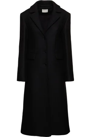 Loulou Studio Cappotto Monopetto Alisa In Misto Lana