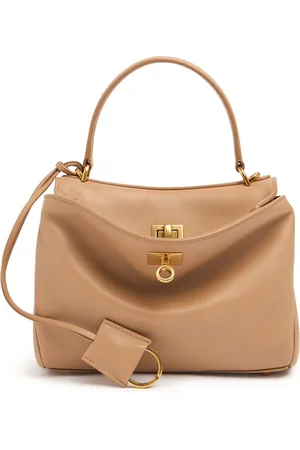 Balenciaga Borsa Mini Rodeo In Pelle Con Manico